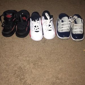 3 Pair Of 6c Jordan’s